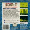 Adventure Island II - Aliens in Paradise Box Art Back